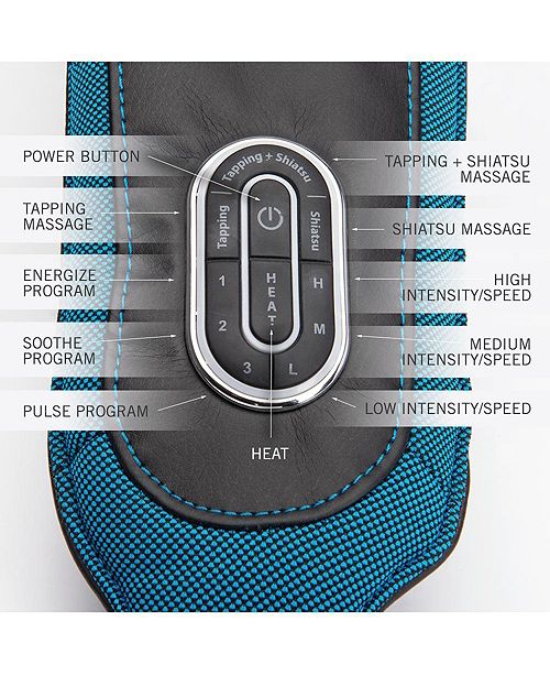 Brookstone 2 In 1 Tapping And Shiatsu Massager With Heat Reviews
