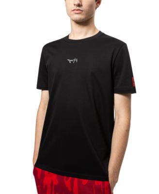hugo boss reverse logo t shirt