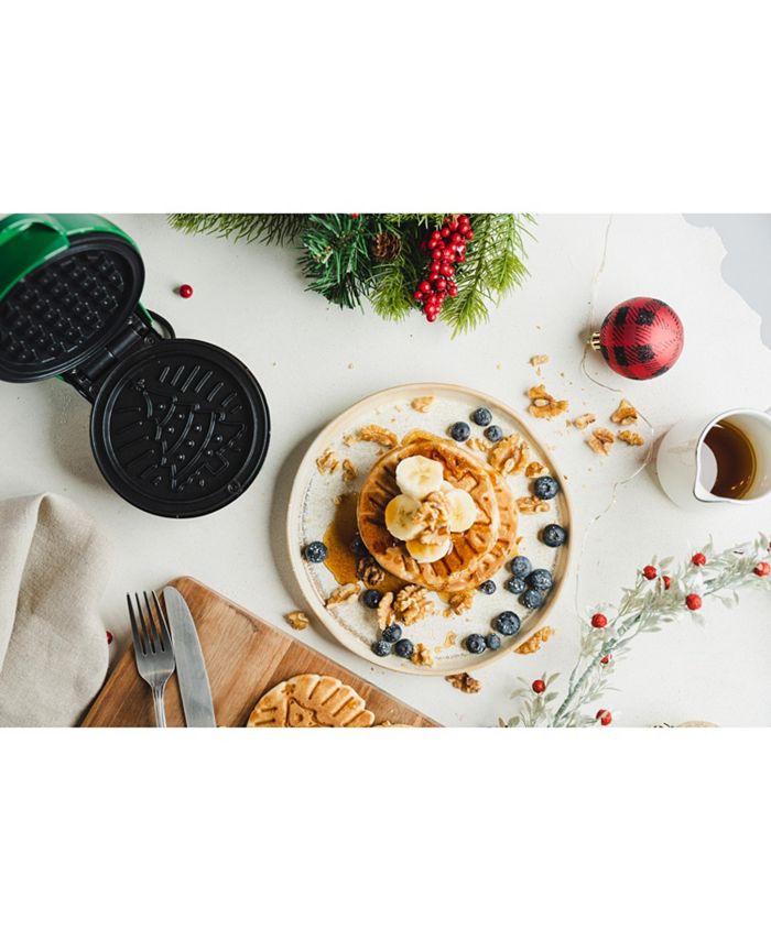 Bella MiniWaffle Maker Christmas Tree Macy's