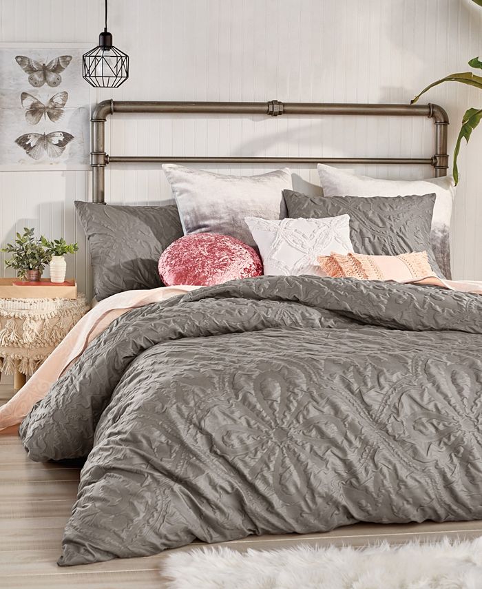 Peri Home Velvet Tile Full/Queen Comforter Set Macy's