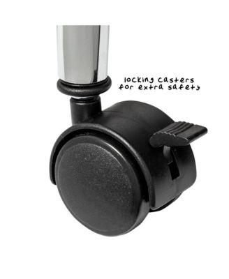 Honey Can Do Rolling Storage Cart and Organizer, 12 Plastic Drawers