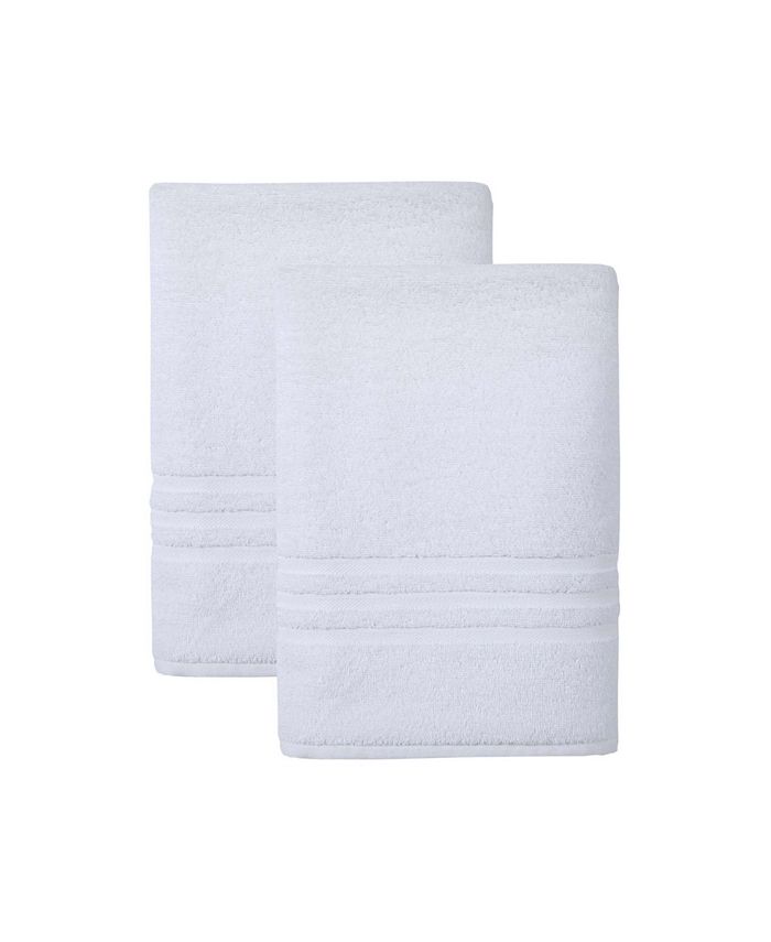 OZAN PREMIUM HOME 6-Piece White Turkish Cotton Quick Dry Bath