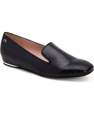 calvin klein black flats