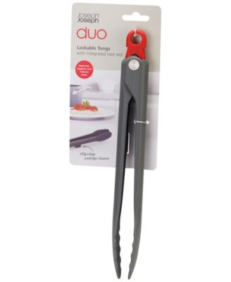 Joseph Joseph - DUO Lockable Tongs with Tool Rest