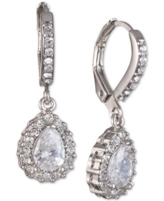 CZ Drop Earrings