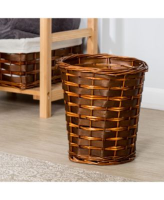 Honey Can Do 7-Piece Wicker Hamper & Basket Set