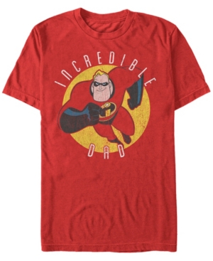 Disney Pixar Men's Incredibles Super Dad Short Sleeve T-Shirt