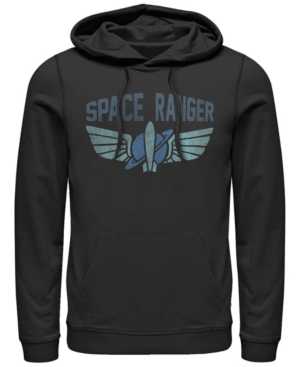 Disney Men's Toy Story Space Ranger Star Command Logo Pullover Hoodie