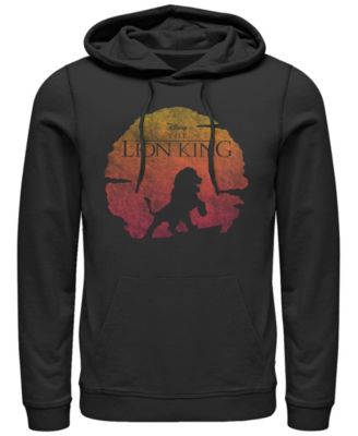 Пятое Солнце Дисней Король Лев Мужские Старинные Вдохновил Логотип Закат - Пуловер С Капюшоном 11190₽