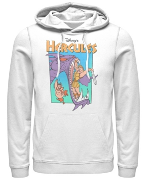 Disney Men's Hercules Hydra Battle Retro Pullover Hoodie