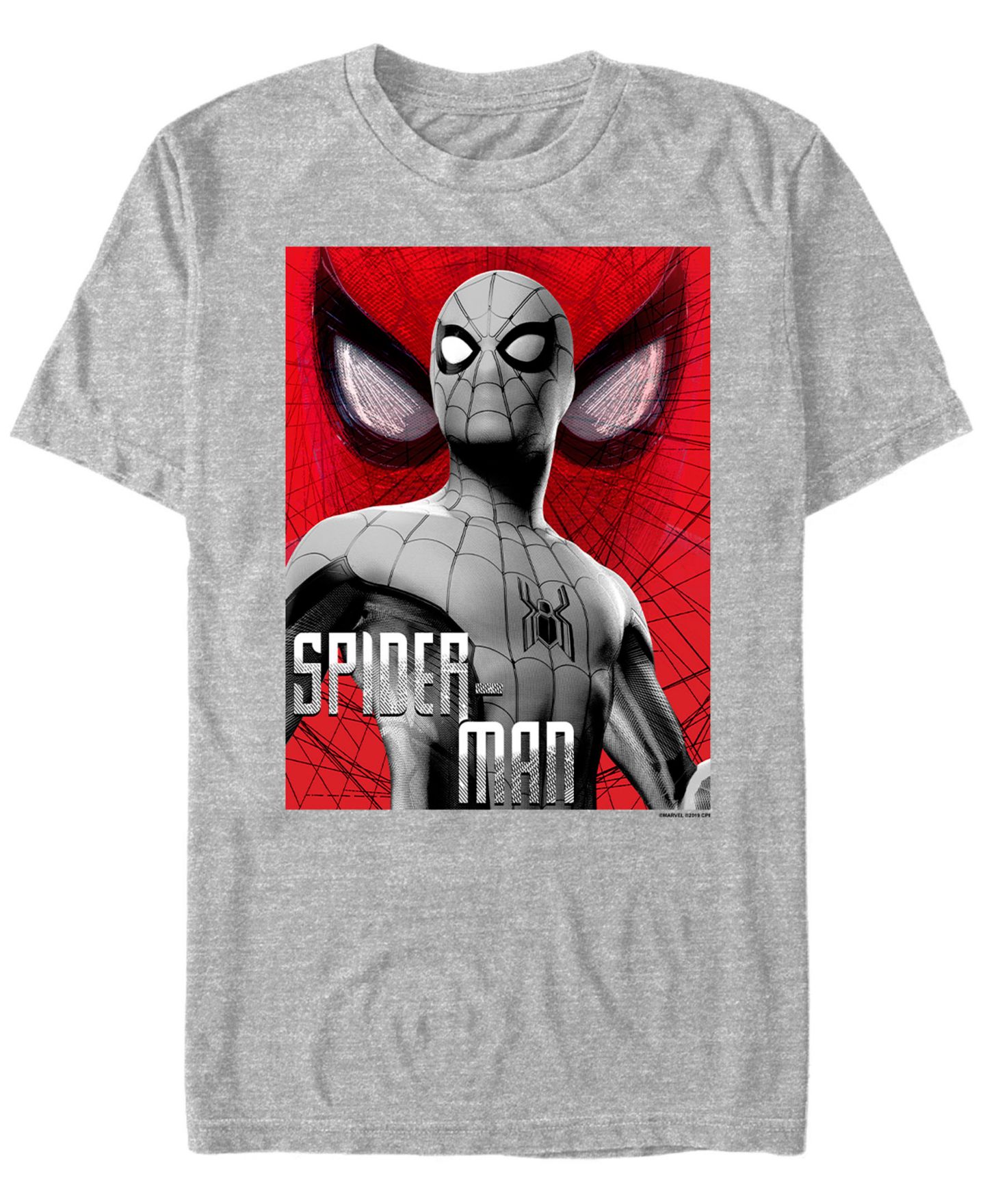 Мужская футболка Fifth Sun Marvel Spider-Man Far From Home Portrait Poster, Short Sleeve, цвет: Athletic H — фото 1