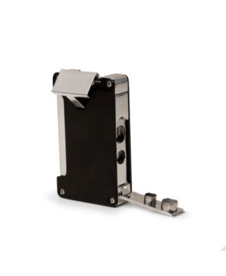 Torch Lighter with Punch Cutter in A Gunmetal and Anodized Case