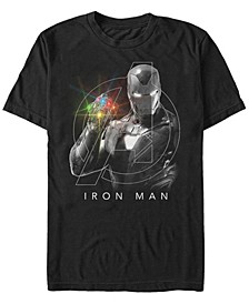 Men's Avengers Endgame Iron Man Gauntlet, Short Sleeve T-shirt