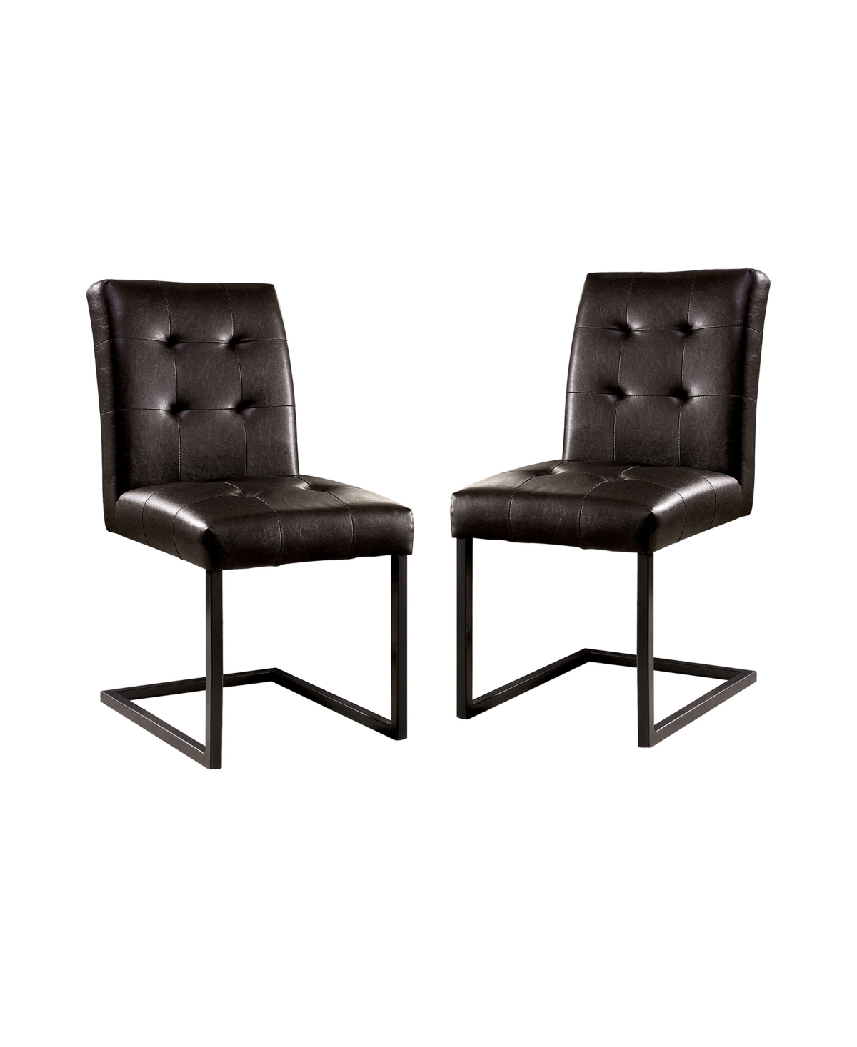 of America Hannet Tufted Side Chair- Set of 2