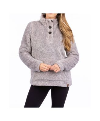 macys sherpa pullover