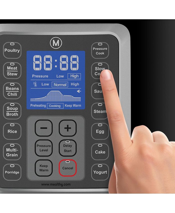 Mealthy MultiPot 6 Qt. 9in1 Programmable Pressure Cooker Macy's