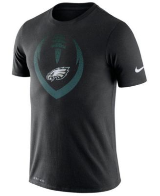 Nike Men's Philadelphia Eagles Dri-Fit Cotton Modern Icon T-Shirt - Macy's