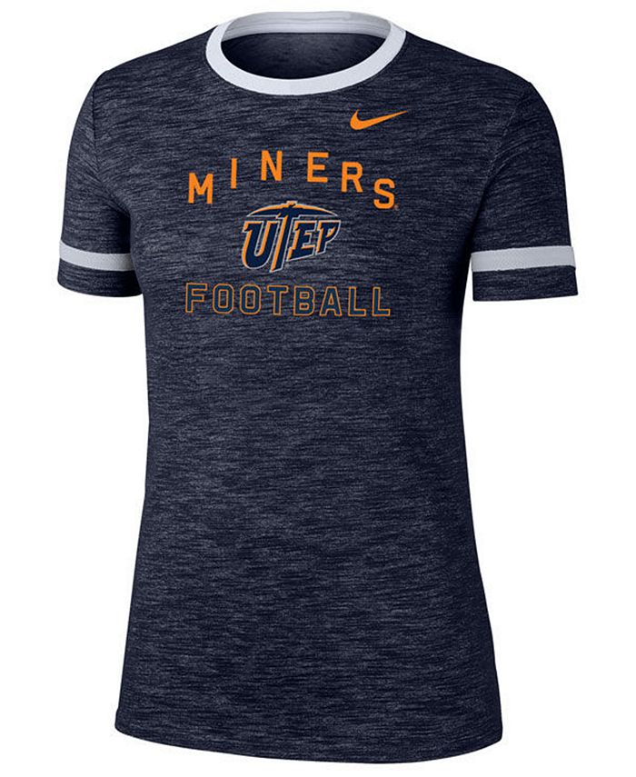 Nike Women's UTEP Miners Slub Fan Ringer T-Shirt & Reviews - Sports Fan ...