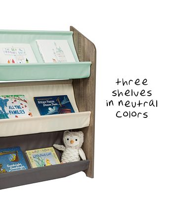 Honey Can Do - Kids Collection 3-Tier Book Rack
