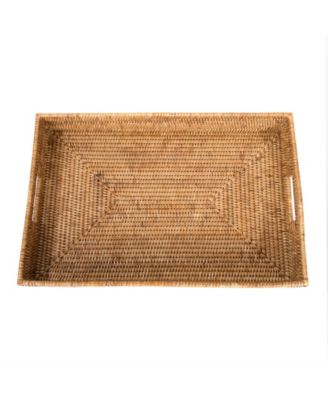 Rattan Rectangular Tray Collection
