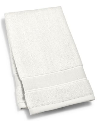 Lauren Ralph Lauren Sanders Solid Antimicrobial Cotton Hand Towel, 16" x 30" - Linen Cream, Hand Towel