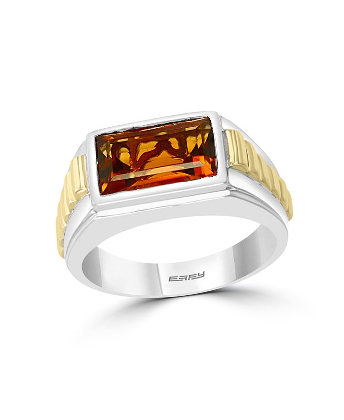 Macy's outlet citrine ring