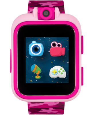 Playzoom - Unisex PlayZoom Pink Camouflage Strap Touchscreen Smart Watch 42x52mm