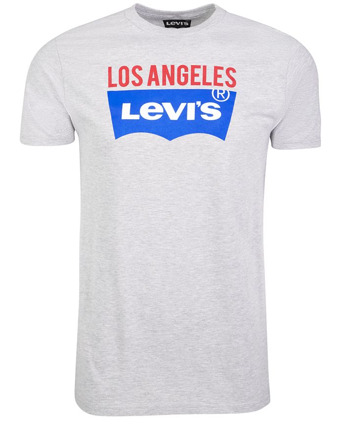 Levi's Men's Los Angeles Logo T-Shirt & Reviews - T-Shirts - Men - Macy's