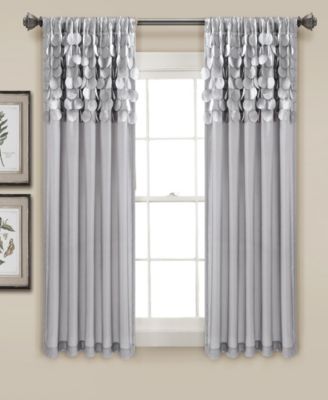 Lush Décor - Circle Dream 54"x63" Window Curtain Set