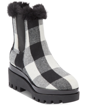 image of Dkny Bax Wedge Lug Sole Booties