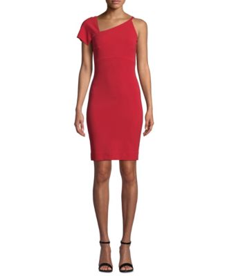 Nicole miller one shoulder dress best sale