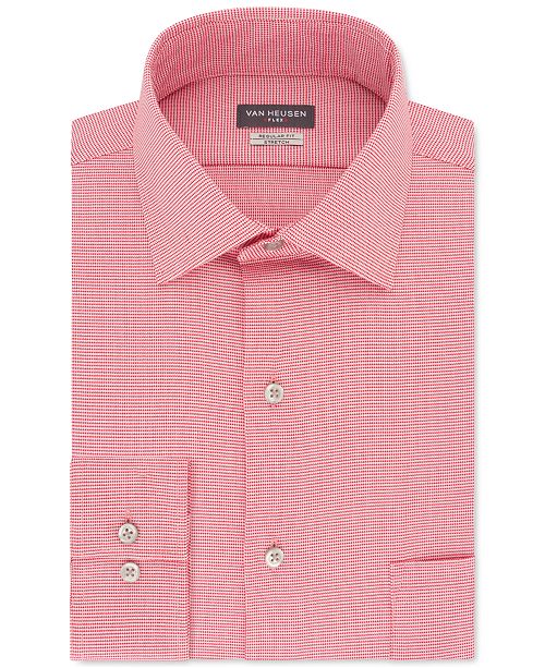 Van Heusen Men S Classic Regular Fit Wrinkle Free Performance