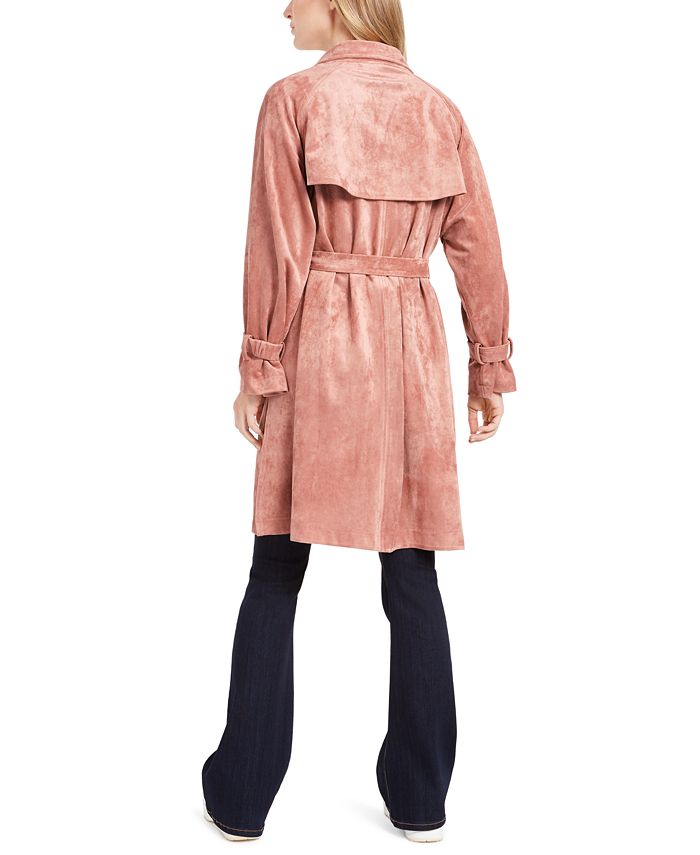 OAT Blush Trench Coat Macy's