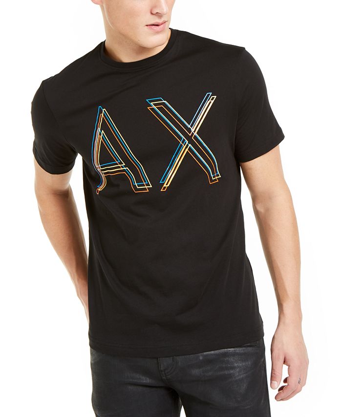 A|X Armani Exchange Men's Hyperbright Logo T-Shirt, Created for Macy's &  Reviews - T-Shirts - Men - Macy's