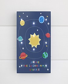 Outer Space Lighted Wall Décor