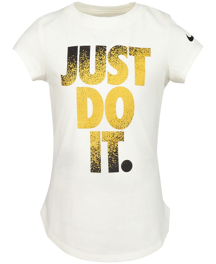 Nike Little Girls Cotton Just Do It T-Shirt & Reviews - Shirts & Tops ...