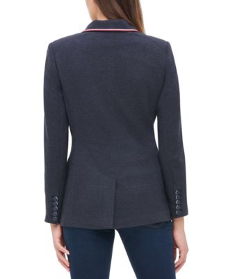 Tommy Hilfiger Ribbon-Trim Blazer