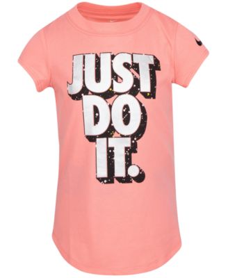 pink nike just do it t shirt