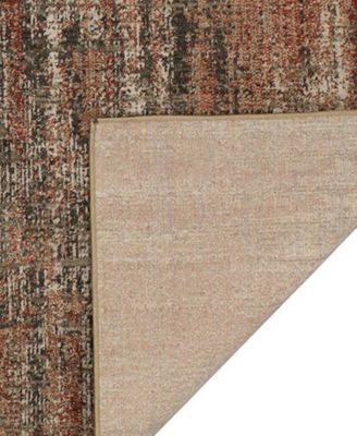CLOSEOUT! Expressions Craquelure Ginger 2'4" x 7'10" Runner Rug