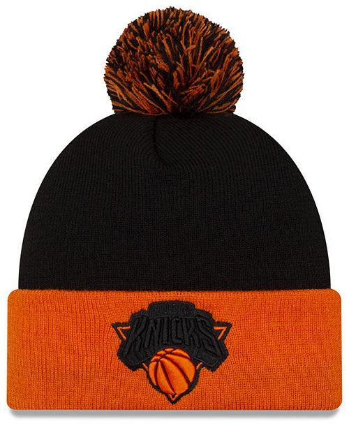 New Era New York Knicks Black Pop Knit Hat Reviews Sports Fan