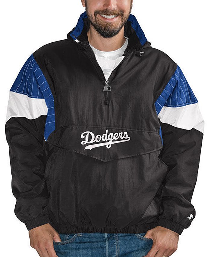 Starter Men's Los Angeles Dodgers Breakaway Pullover Jacket - Macy's