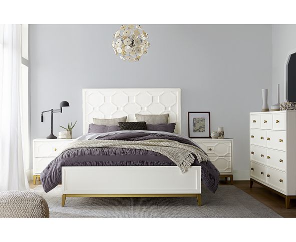 rachael ray highline upholstered bedroom furniture collection