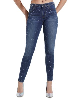 guess rhinestone jeans