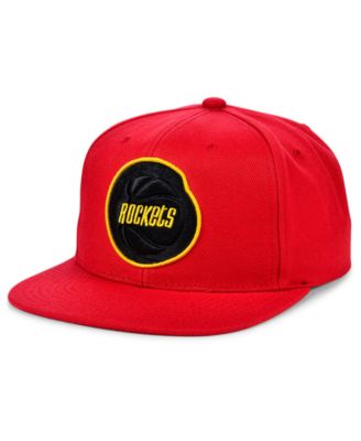 mitchell and ness rockets snapback