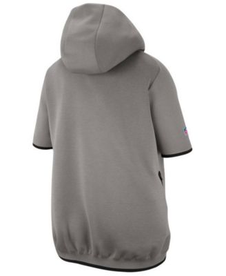 browns short sleeve hoodie