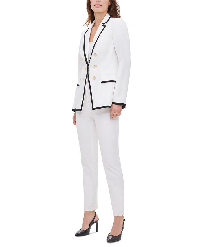 Claudia Contrast Trim Jacket
