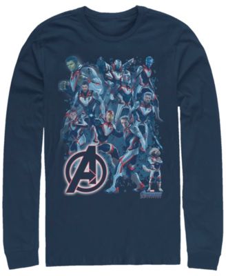 Пятое солнце Marvel Мужские Мстители Эндшпиль Светящийся плакат с логотипом группы футболка с длинным рукавом 3990₽