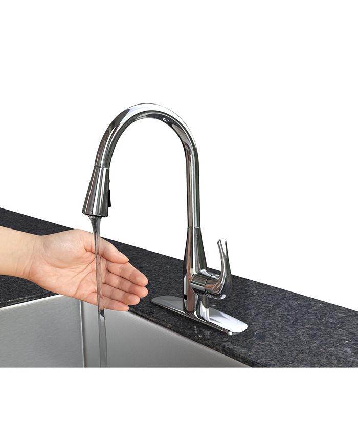 Bio Bidet Flow Motion Sensor Activated SingleHandle PullDown Sprayer