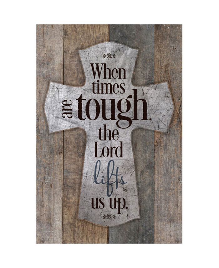 Dexsa When Times are Tough the Lord New Horizons Wood Plaque, 6