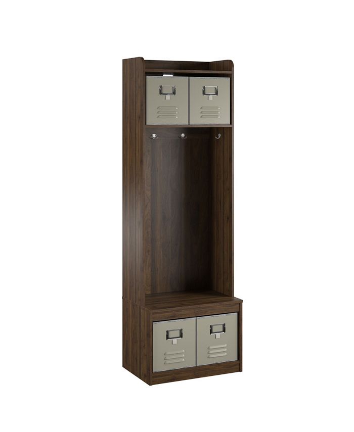 Novogratz Collection Novogratz Journey Entryway Hall Tree with Storage